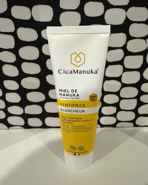 Dentifrice cica manuka blancheur