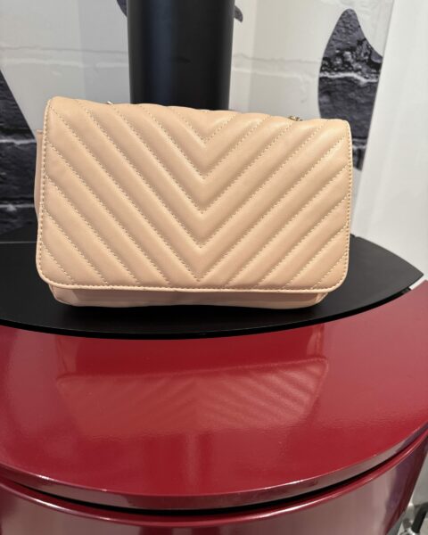 Sac bandoulière MOA matelassé beige