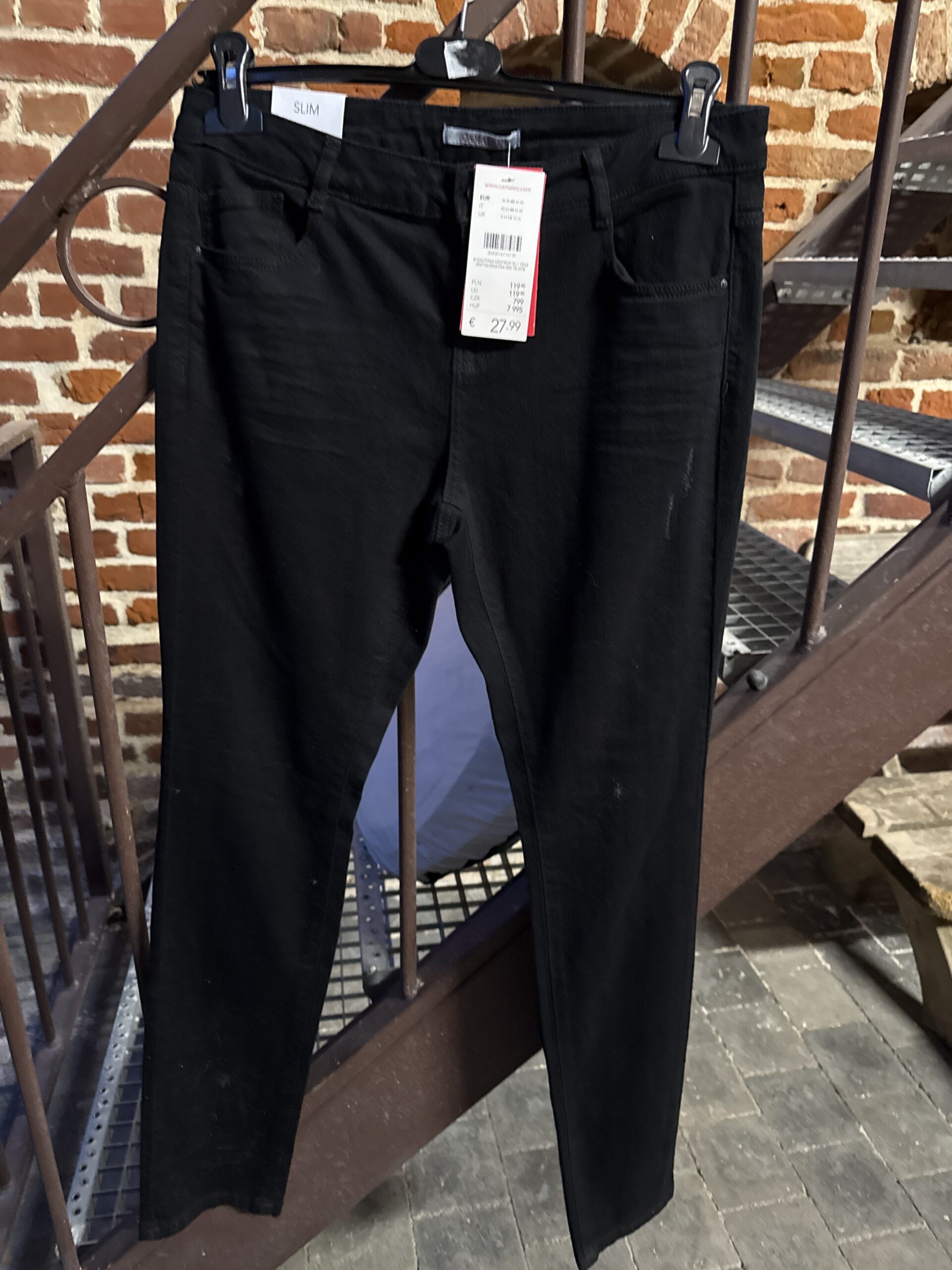 Jean slim noir – Camaïeu 🖤