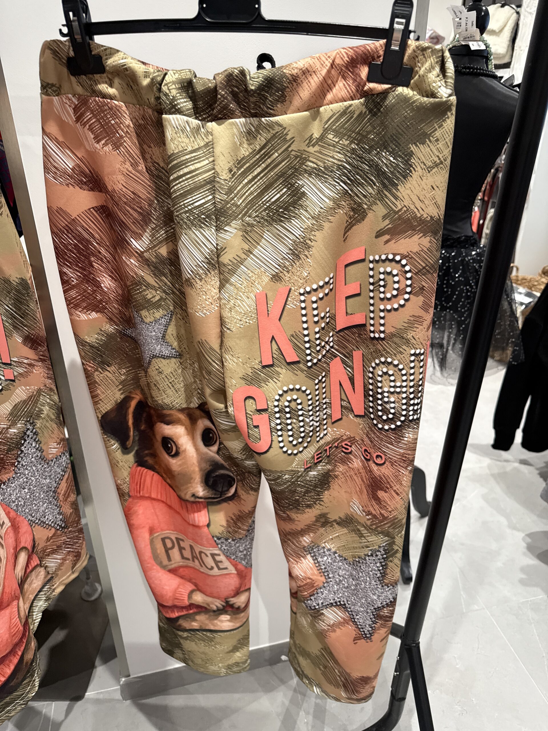 Ensemble imprimé “Keep Going” – Chien Peace – Image 3